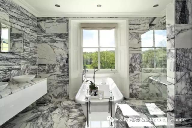 Milas Lilac Marble za kopalnico Milas Lilac Marble for Bathroom