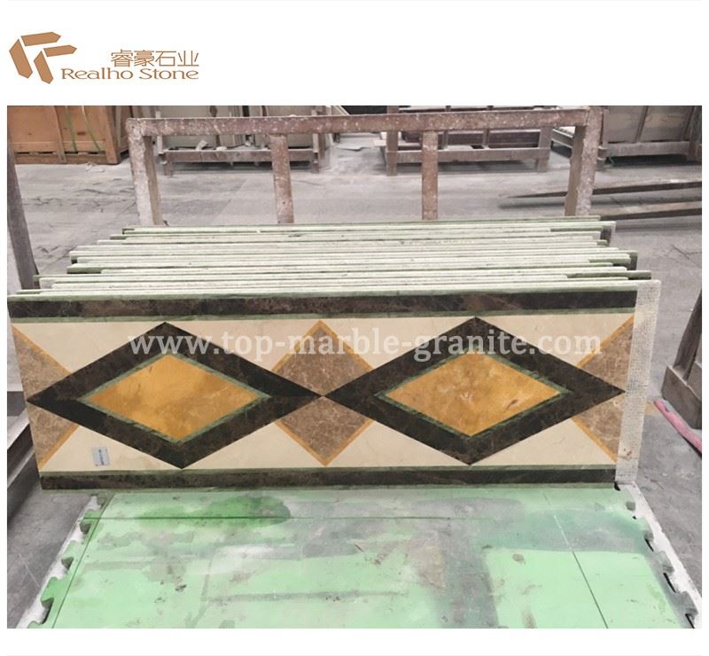 Mixed Marble Waterjet