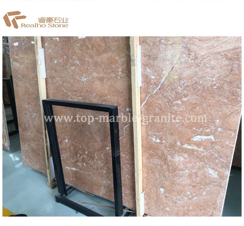 red marble slab