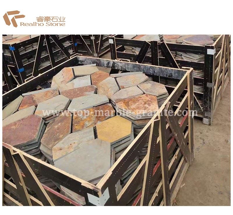 Rusty slate tile