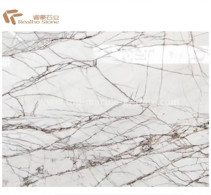 Turkey White Marble Slabs for Kitchen Countertops