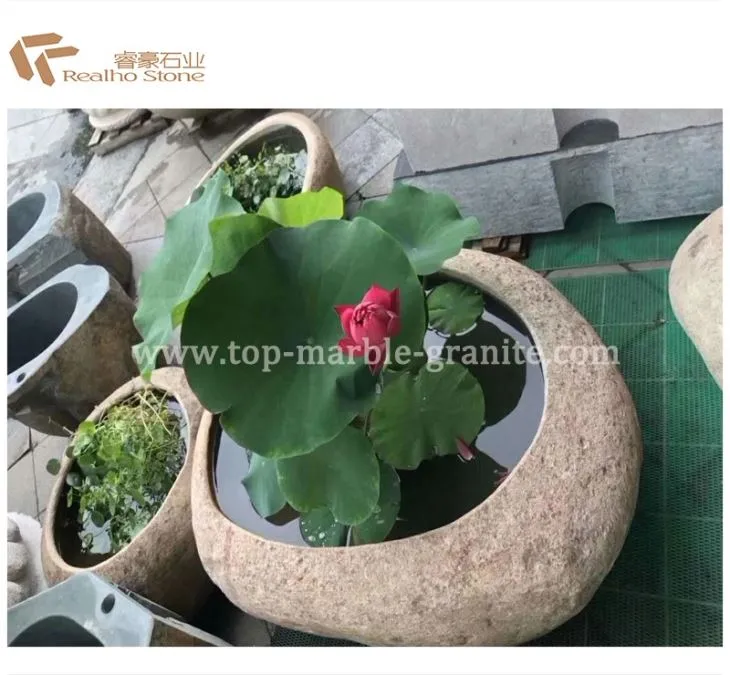 Stone Flowerpot