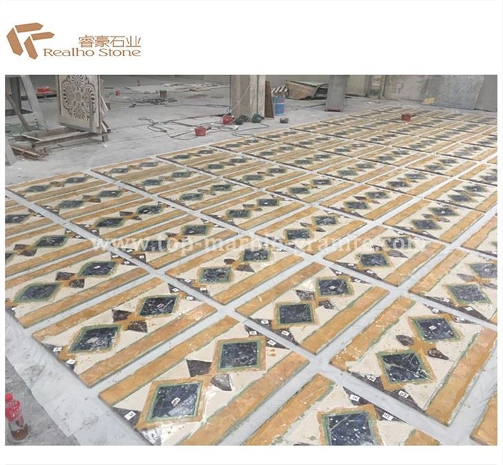 Marble Waterjet Tiles