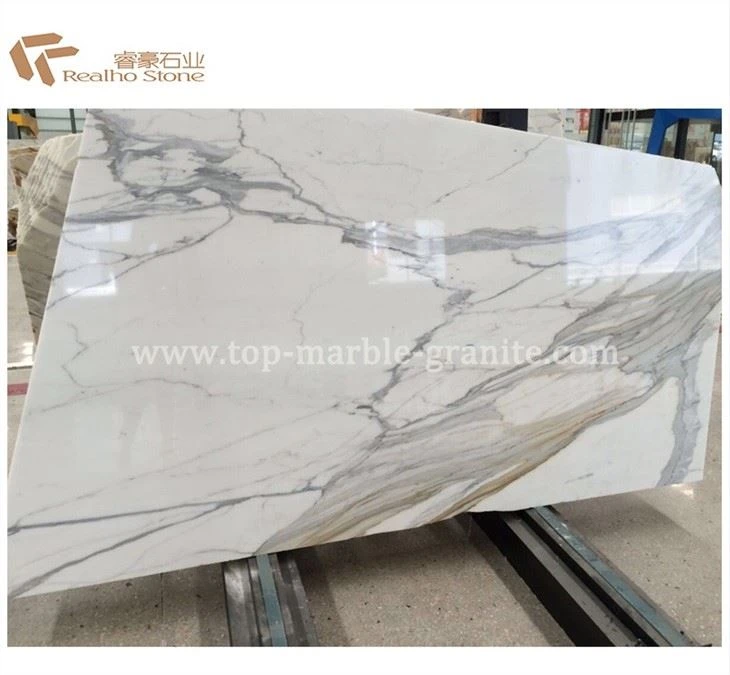 white marble flooring