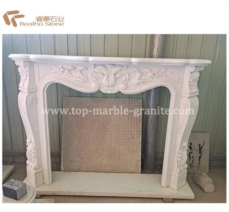 marble fireplace