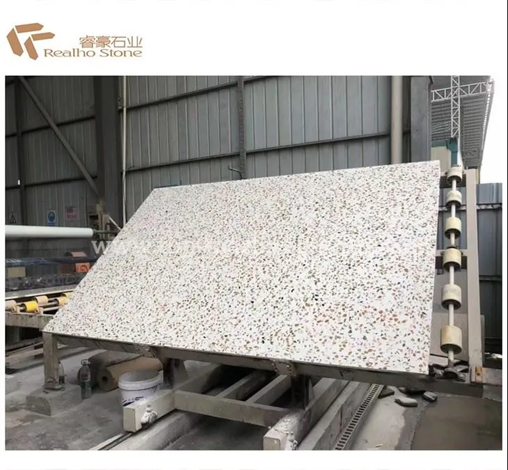 terrazzo concrete tiles