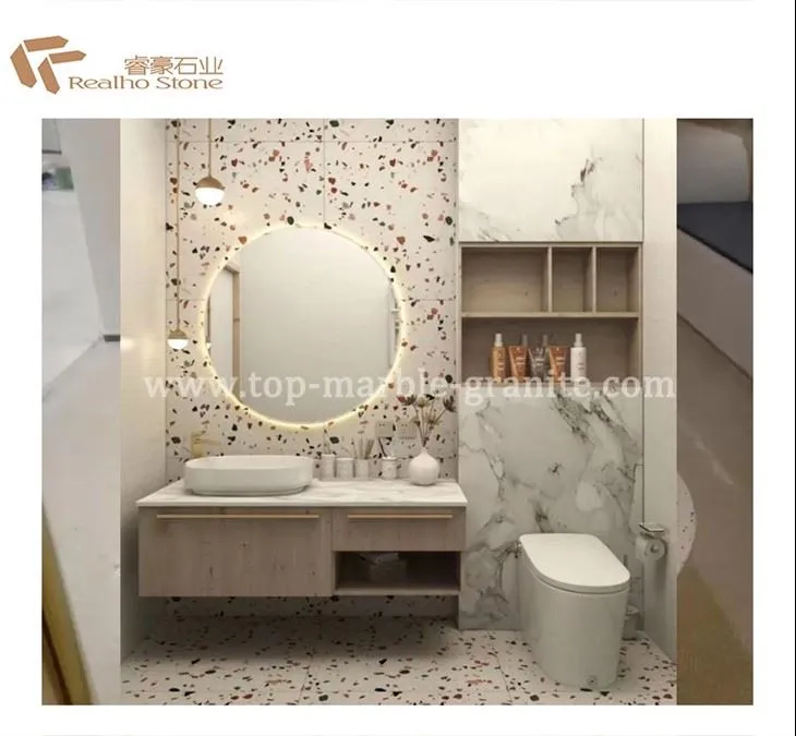 terrazzo wall tukes